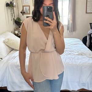 H&M pink blouse